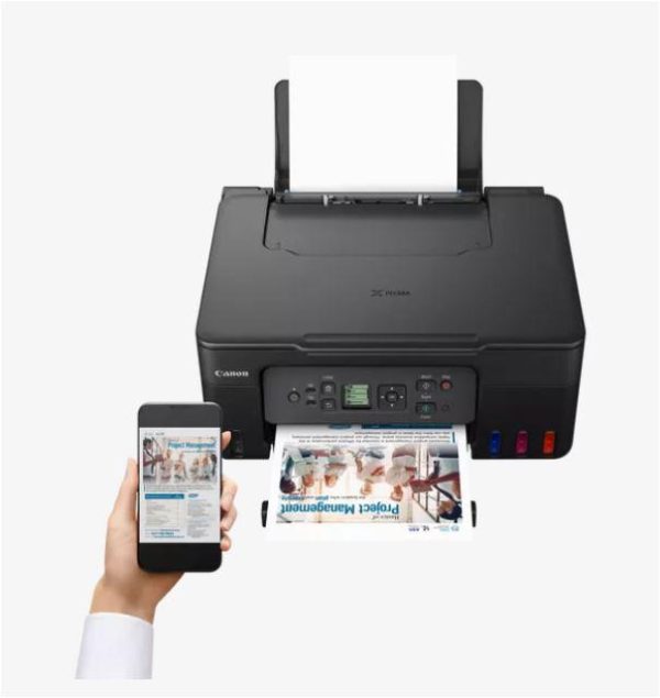"Multifunctional inkjet color CISS Canon PIXMA G3470 Black, dimensiune A4(Printare, - imagine 6