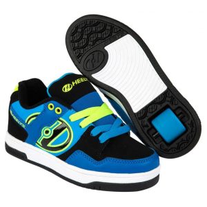 ROLE HEELYS FLOW 34 ALBASTRU NEGRU LIME
