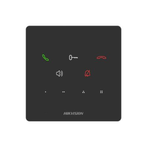 Post interior interfon audio Hikvision DS-KH6000-E1, 9 butoane, microfon inclus,