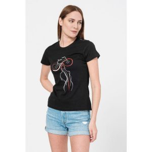 TSHIRT CASUAL F DOAMNA CU... BLACK-L