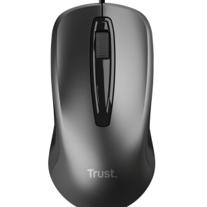 Mouse Trust cu fir, optic, rezolutie maxima 1200 DPI, negru