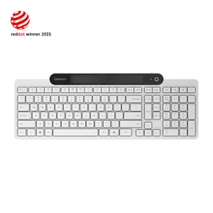 Tastatura Lenovo 800 Self-Charging Bluetooth; reincarcabila cu ajutorul luminii ambientale,