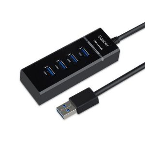 HUB extern SPACER, porturi USB: USB 3.0 x 4, conectare