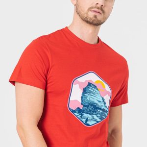TRICOU CASUAL SFINX BARBATI RED-S