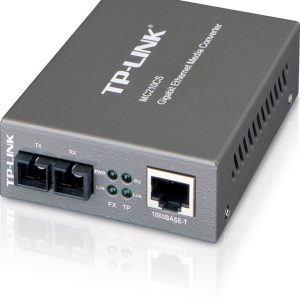 "Omada 10/100/1000 Mbps RJ45 to 1000 Mbps Single-Mode SC Fiber