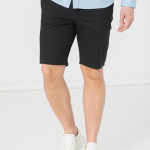 PANTALONI SCURT CASUAL BARBATI BLACK XXL