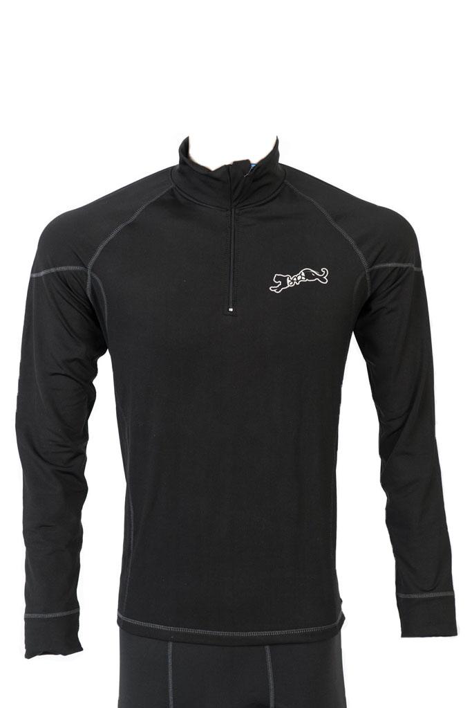 Bluza termica PROTECT negru XL - imagine 3